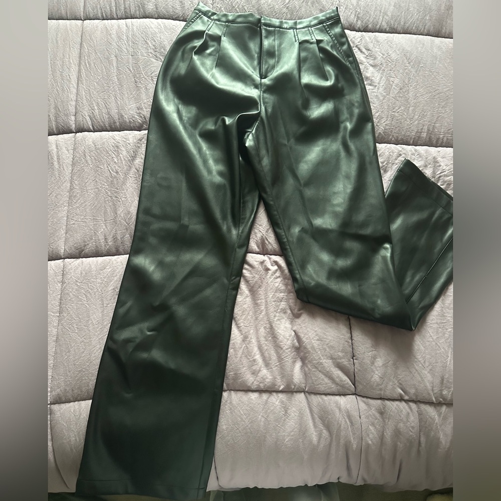 Leather Black Pants